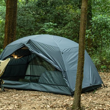 自由站立輕質防水 3 季露營帳篷,適合戶外徒步登山 2 人背包帳篷