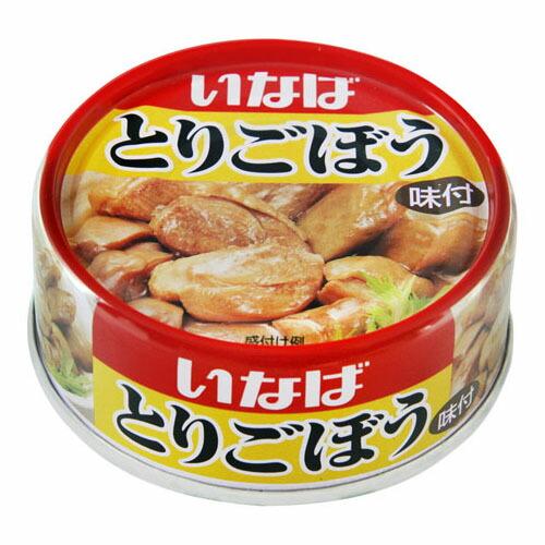 いなば食品 いなば とりごぼう 缶 75g ×24 メーカー直送