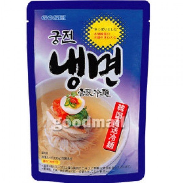 韓国食品　美味しい！韓国冷麺セット・宮殿冷麺（麺・スープ　セット）430ｇ