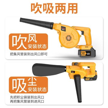 雷力迅充電式吹風機鋰電鼓風機大功率工業小型車載吹灰家用除塵器「店長推薦」