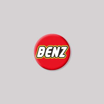 BENZ/TOY/圓形/鋁牌飾貼 SunBrother孫氏兄弟