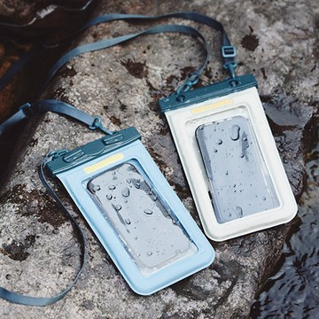 Naturehike 夾棉浮力IPX8可觸控手機防水袋 BS015 - 航海藍
