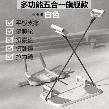 🔥台灣熱賣DIY🔥 多功能自動迴彈平闆支撐輔助器俯臥撐支架家用捲腹輪神器健身器材0201 UMYC