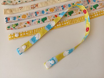 【5日內出貨】寬版 口罩掛繩夾 萬用扣帶繩 口罩繩 口罩鏈