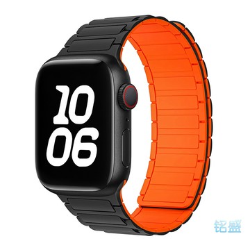 新款男女 金屬磁吸回環 適用於 Apple Watch 11 10 9 8 7 6 SE 蘋果錶帶 42mm 46mm