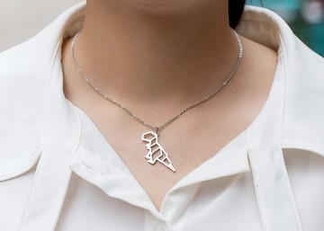 小暴龍- 幾何短鍊系列- 抗敏醫療鋼