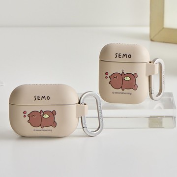 Second Morning躺躺小熊強悍防摔AirPods保護套