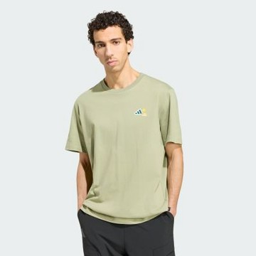 adidas 愛迪達 短袖上衣 男 M CAMPER G T 綠 KS2519
