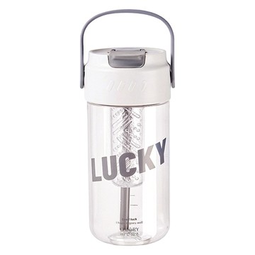 OMORY 可提輕量PC吸管瓶  灰色  750ml  1個