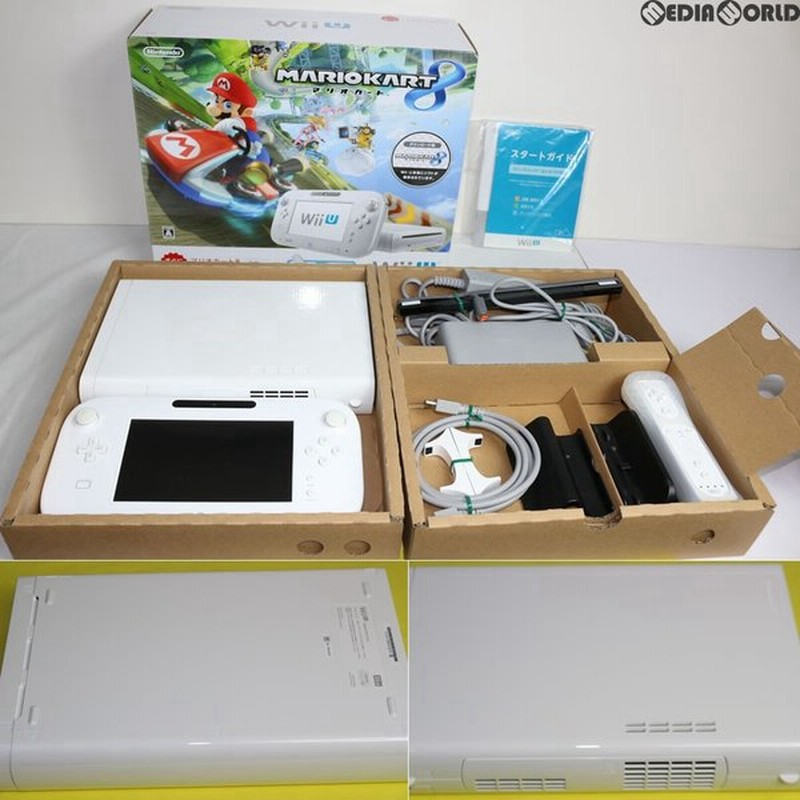 中古即納 訳あり 本体 Wiiu Wii U すぐに遊べる マリオカート8 セット シロ Shiro 白 Wup S Wagh 通販 Lineポイント最大0 5 Get Lineショッピング