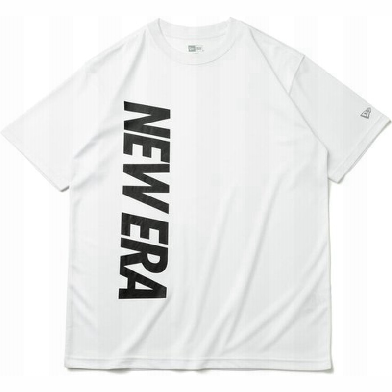 New Era ニューエラ New Era Tシャツ 半袖 メンズ テック バーチカルロゴ 通販 Lineポイント最大get Lineショッピング