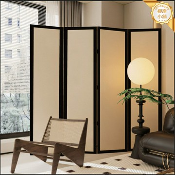 【可移動折疊】屏風隔斷 奶油風屏風 法式屏風 客廳屏風 臥室隔斷 玄關遮擋 現代簡約設計 免打孔安裝 多場景適用