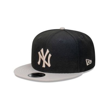 NEW ERA 男女 9FIFTY BLACK STONE 紐約洋基 黑/石灰 NE60588376