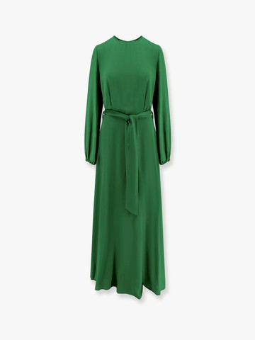 Basila rayon long dress with belt - LAVI - gender_Woman