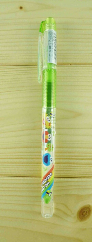 【震撼精品百貨】Sesame Street 芝麻街 擦擦原子筆-綠 震撼日式精品百貨