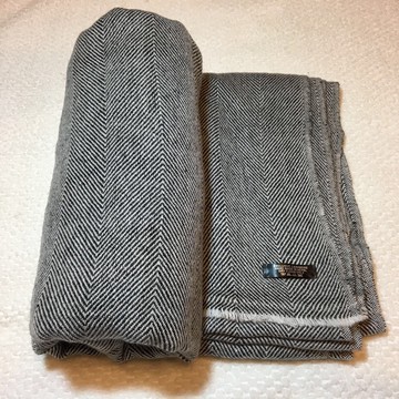 【圍事】手工喀什米爾羊絨雙人被毯 -長輩收到笑嗨嗨，媽媽請妳愛保暖