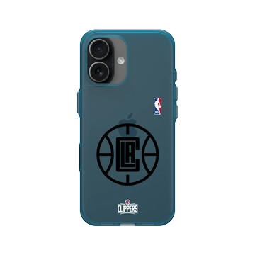 iPhone 17 Clear (相機按鈕) 夜幕藍 - NBA - B&W-洛杉磯快艇 L.A. Clippers B&W - Light