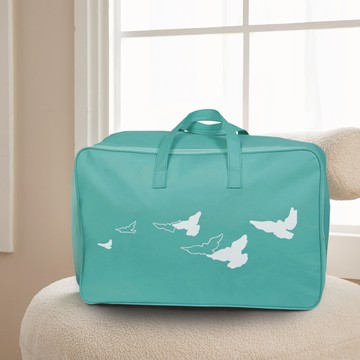 【青鳥家居】無紡布衣物收納袋-58x38x22公分 #居家收納袋 收納袋 棉被袋 防塵袋 旅行收納 棉被收納 衣物收納