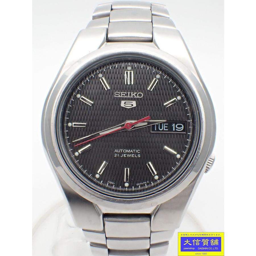 SEIKO 5 自動巻 7s26 02F0セイコーファイ。