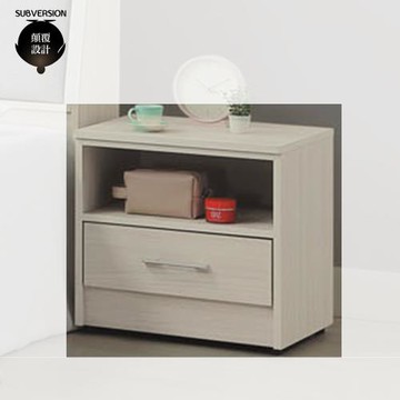 【顛覆設計】黛雅白榆木1.6尺床頭櫃