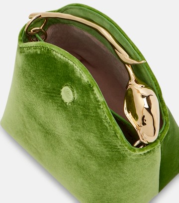 Erdem Bloom Mini velvet top-handle bag