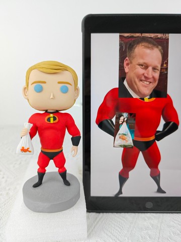 【客製化3D人像公仔】訂製手工Funko Pop男生朋友老公生日禮物