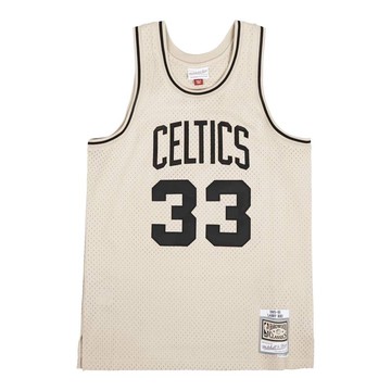 M&N G2二代 Swingman復古球衣 卡其 塞爾提克隊 85-86 #33 Larry Bird