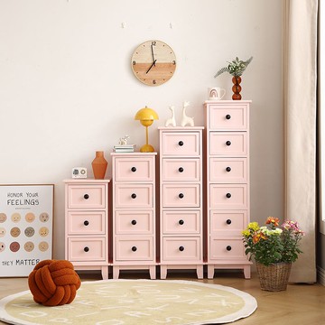 工廠現貨免運 附發票 窄櫃 收納櫃 床頭櫃 床邊櫃 儲物櫃 實木窄款斗櫃簡約抽屜式床頭櫃臥室客廳收納櫃小空間落地儲物櫃特惠/八折免運