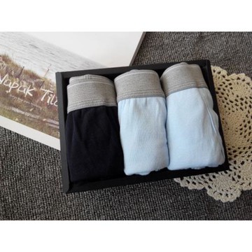 男士純棉內褲三角全棉大碼加肥夏季透氣吸汗純白高腰中老年爸爸