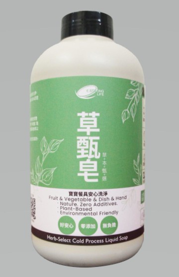 醫強生活草甄皂-補充瓶1000ml(包裝隨機出貨)