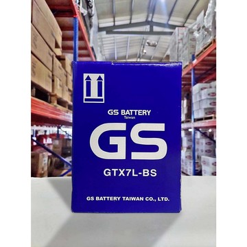 『油工廠』GS 7L 機車 電池 GTX7L-BS 未入液 BATTERY
