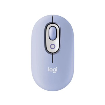 【 Logitech 羅技 】POP MOUSE 薰衣紫 無線 藍牙 滑鼠