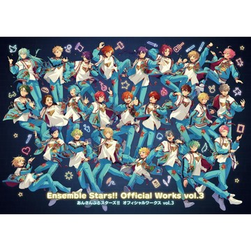 [TP小屋](全新有貨) 日文畫冊 合奏之星 偶像夢幻祭 Official Works 公式設定資料集 !! Vol.3