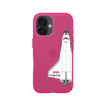 iPhone 16 Clear 粉漾桃 - NASA - 太空梭2