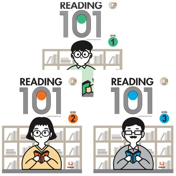 【JC書局】堂奧圖書 英 文Reading 101 Level (1) (2) (3) 內有規格可選擇 (附CD、附解答本，詳解需上網下載 內有網址)【JC書局】