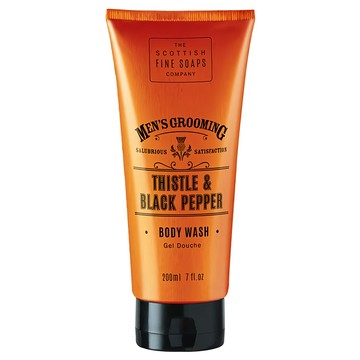 THE SCOTTISH FINE SOAPS 經典洗髮沐浴露 Thistle & Black Pepper  200ml  1條
