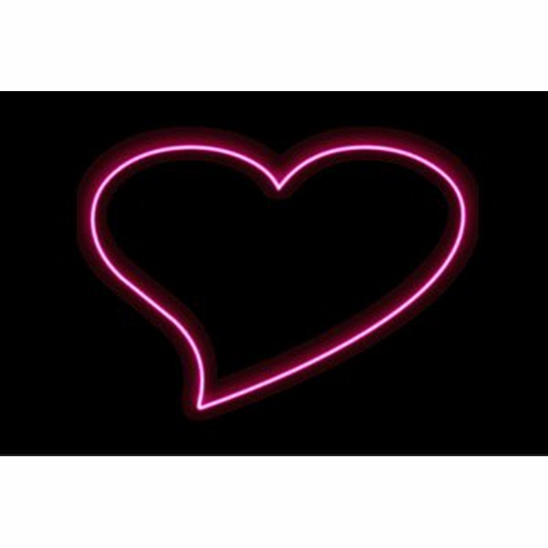 ネオン ハート はーと ハートマーク Heart アイコン イラスト ネオンライト 電飾 Led ライト サイン 通販 Lineポイント最大1 0 Get Lineショッピング