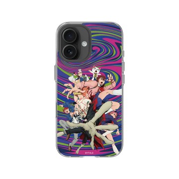 iPhone 16 Clear Case（相機按鈕） 透明 - DanDaDan 膽大黨 - 角色系列-宣傳圖款