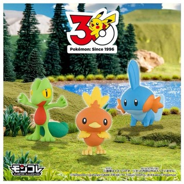 【唐采禮品】寶可夢30週年紀念最初的夥伴們(豐緣地區)(1入)-BD-PC99658