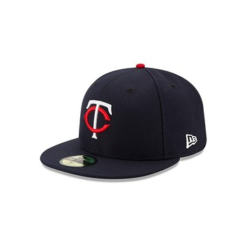 NEW ERA 男女款 棒球帽 59FIFTY MLB 球員帽 雙城-主場 黑色_NE70361056