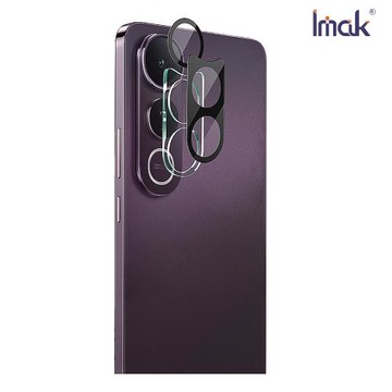 Imak 艾美克 vivo V50 Lite 5G 鏡頭玻璃貼(一體式)(曜黑版)(一套裝)