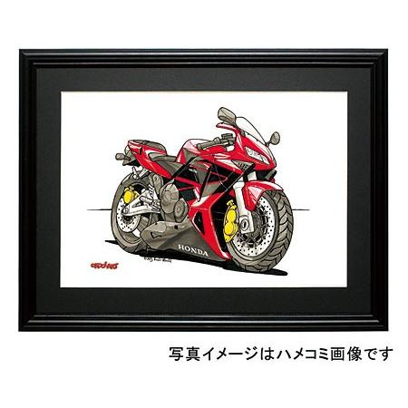 イラスト CBR 600RR（赤）