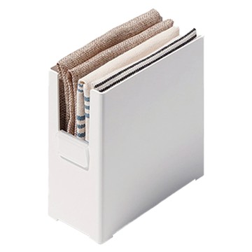 like-it 抽屜窄型收納盒  S(7 x 14.2 x 15.2cm)  白色  1個