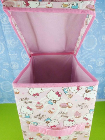 【震撼精品百貨】Hello Kitty 凱蒂貓~收納盒-甜點-粉色【共1款】