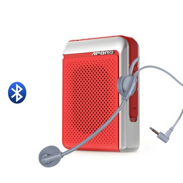 APORO T18有線版大功率教學導游促銷擴音器有線款藍牙插卡U盤FM【宜家良品百貨】