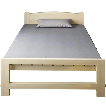 實木成人家用1.2米木板簡易辦公室午休省空間租房單人小床TW【摩可美家】