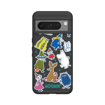 Pixel 8 Pro SolidSuit 黑 - Moomin - Moomin角色大集合