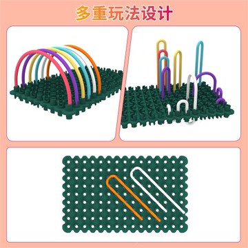 兒童益智硅膠感官活動板Sensory Activity Board多動癥扭扭解壓板
