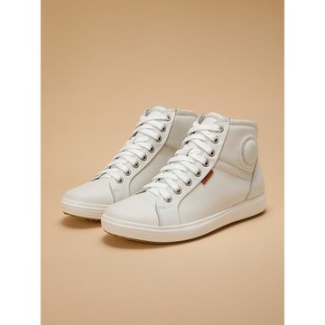 真皮高幫鞋女2025新款春夏季爆款板鞋運動鞋小白鞋休閑百搭馬丁靴