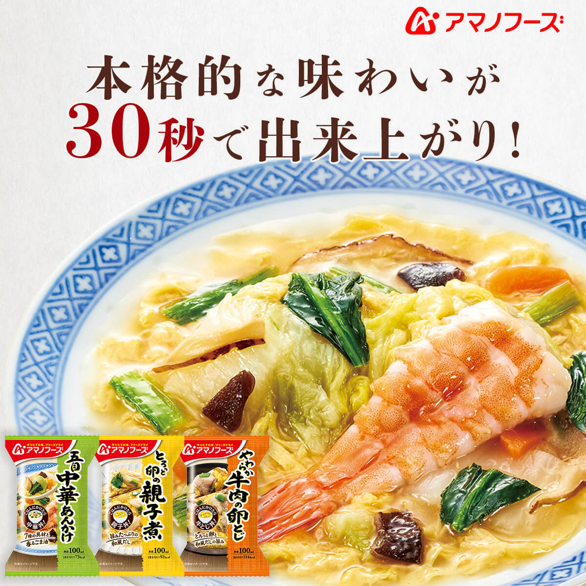 クーポン 配布 アマノフーズ フリーズドライ 丼 の具 惣菜 ３種12食 セット 即席 どんぶり 親子丼 中華 牛とじ お年賀 2024 節分 ギフト